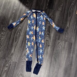 Little Sleepies Bluey Zippy Pajama 3T